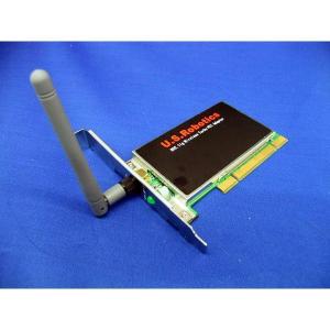 (バルク品)U.S.ロボティクス 無線LANボード WirelessTurbo PCIアダプター 802.11g/b _.｜vaps