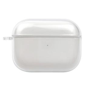 AirPods Pro用 クリア TPUケース ストラップ穴付き ソフトケース 柔らか 収納ケース 保護ケース カバー _