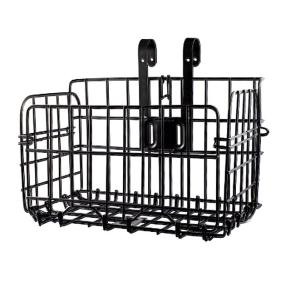 【並行輸入品】折りたたみ 自転車かご ブラック 前かご 後ろかご バスケット 耐荷重20kg 大容量...