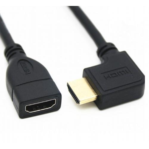 【並行輸入品】HDMI 延長ケーブル 右L型 HDMIオス-メス HDMIケーブル L字型 延長 ケ...