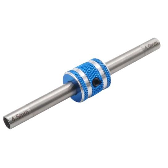 【並行輸入品】ボックスレンチ ブルー ミニ四駆 対応 4mm 4.5mm 六角ドライバーレンチ ロッ...