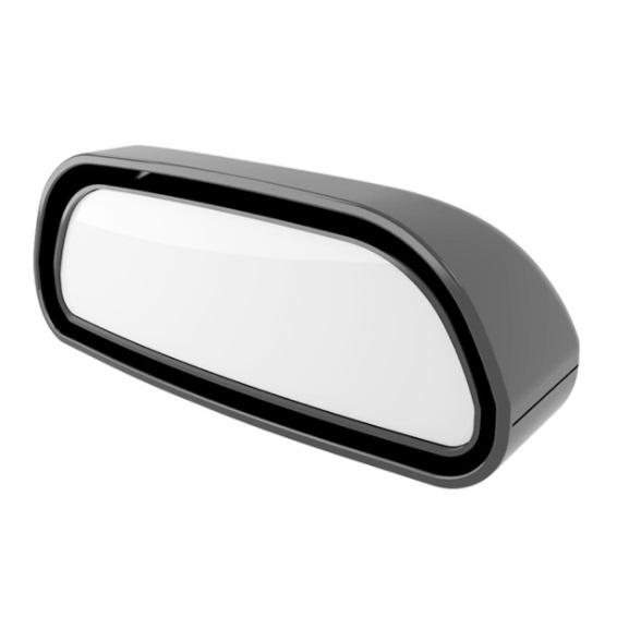 【並行輸入品】車用 補助ミラー ブラック 広角ミラー 広視野 角度調整 死角 左右兼用 汎用 サブミ...