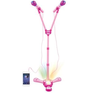 キッズスタンドマイク ダブルマイク ピンク 光る スマホ接続 子供 カラオケ デュエット おもちゃ アイドル 087 送料別商品 Le Ciel 通販 Yahoo ショッピング