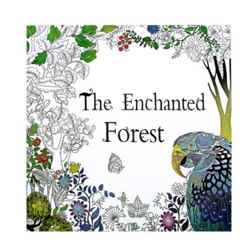 【並行輸入品】ぬりえ 塗り絵 ジエンチャテッド 24P  ストレス解消 イラスト ぬり絵 _.