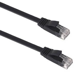 Cat6 LANケーブル ブラック 5m カテゴリ6 フラット 薄型 LANケーブル _｜vaps