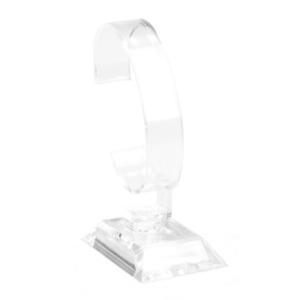 【並行輸入品】腕時計 ディスプレイスタンド 1個 C型 クリア ウォッチスタンド 展示 腕時計置き ...