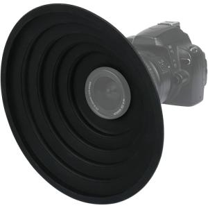 レンズフード 50mm-70mmレンズ用 夜景撮影 映り込み防止 窓ガラス 反射防止  一眼レフ 望遠レンズ _.