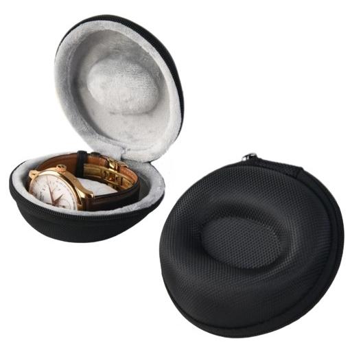 【並行輸入品】腕時計ケース 1本用 ブラック 時計ケース 収納ケース 時計入れ 携帯 持ち運び 旅行...