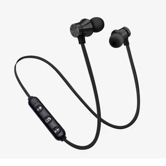【並行輸入品】磁気吸着 ワイヤレスイヤホン Bluetooth v4.2 有線 防水 防汗 スポーツ...