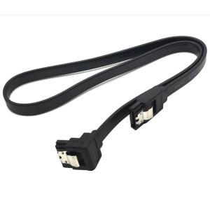 SATA3.0ケーブル 6Gbps 片側L字タイプブラック 40cm SATAケーブル シリアルATA 26AWG _｜YouShowShop