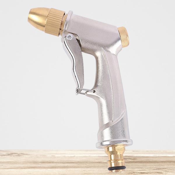 【並行輸入品】散水ノズル 金属 高圧 水圧調整 噴射 ウォーターガン ガーデニング 水まき 水やり ...
