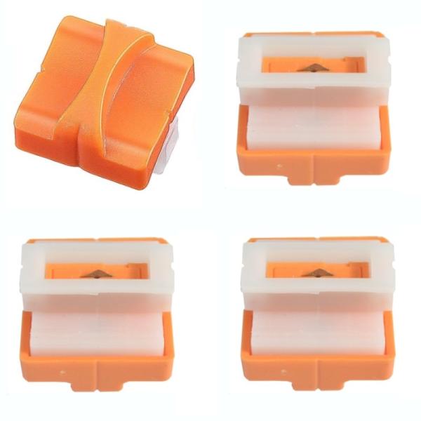 【並行輸入品】ペーパーカッター 替刃 4個セット 交換用 スライドカッター 替え刃 裁断機 パーツ ...