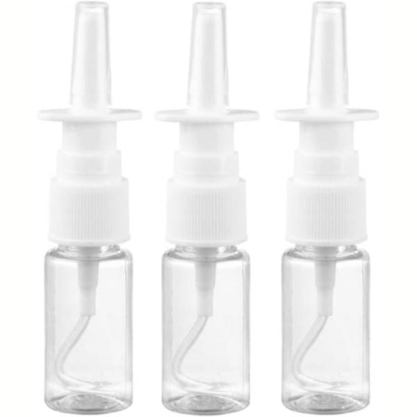 【並行輸入品】点鼻スプレーボトル 10ml 3本セット ドライノーズ 花粉症対策 鼻洗浄 携帯 透明...