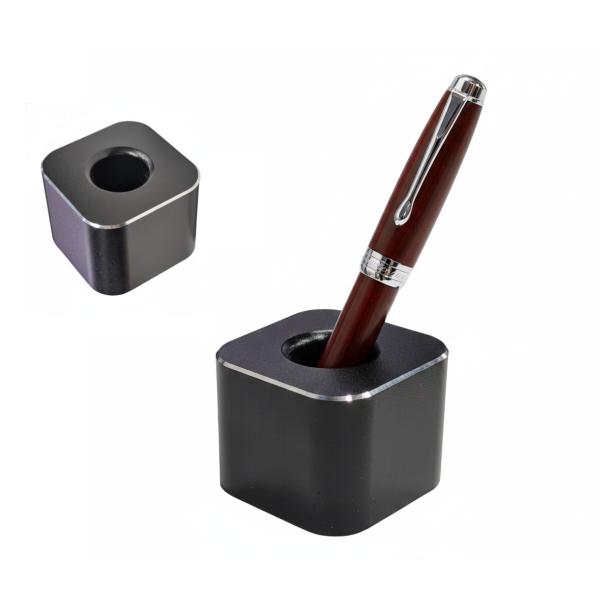 【並行輸入品】四角ペン立て 16mm おしゃれ 1本用 ペンスタンド 筆差し ペンたて ペンホルダー...