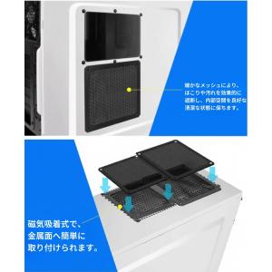 【並行輸入品】PCケース 防塵ファンフィルター...の詳細画像1