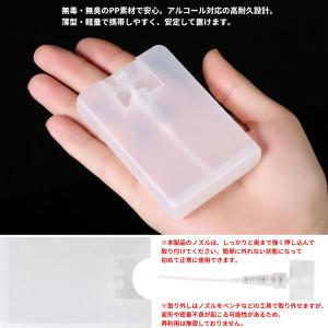 【並行輸入品】カード型 スプレー容器 20ml...の詳細画像2