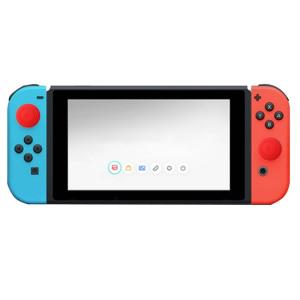 Nintendo Switch Joy-Conスティック用カバー 2個セット レッド キャップ 任天堂 Switch スイッチ _｜vaps