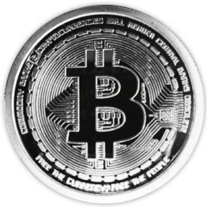 イミテーション ビットコイン 銀貨 シルバー ...の詳細画像1