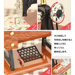【並行輸入品】オルゴール ミシン 昭和 レトロ...の詳細画像1