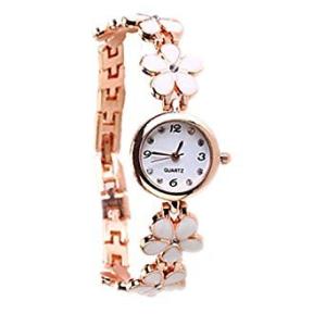【並行輸入品】腕時計 時計 レディース  花 ホワイト 春 可愛い プレゼント _