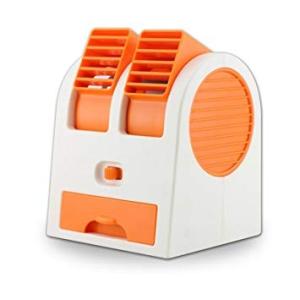 【並行輸入品】小型 ダブルクーラーファンオレン...の詳細画像1