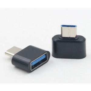 OTG対応 USB-A to USB Type-C 変換アダプター ブラック _