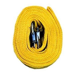 【並行輸入品】フック式 牽引 補助ロープ 4m 5トン車対応 牽引ロープ レスキューロープ 緊急 _...