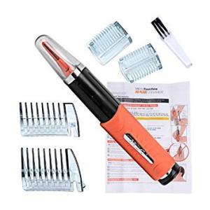 電動式 シェーバー ヘアトリマー 電動式 眉毛クリッパー 髭剃り ひげそり 眉剃り 鼻毛カッター ヘアカッター _