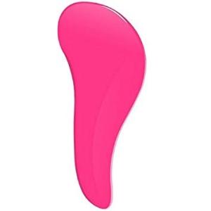 【並行輸入品】人間工学デザイン コンパクト ヘアケアブラシ ピンク 抜け毛 静電気防止 フィット く...