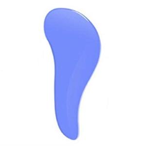 【並行輸入品】人間工学デザイン コンパクト ヘアケアブラシ ブルー 抜け毛 静電気防止 フィット く...