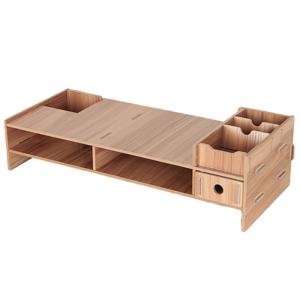 【並行輸入品】木製 パソコンラック ナチュラル...の詳細画像1