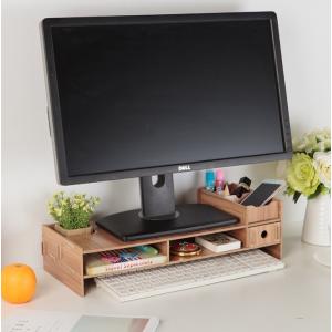 【並行輸入品】木製 パソコンラック ナチュラル...の詳細画像2