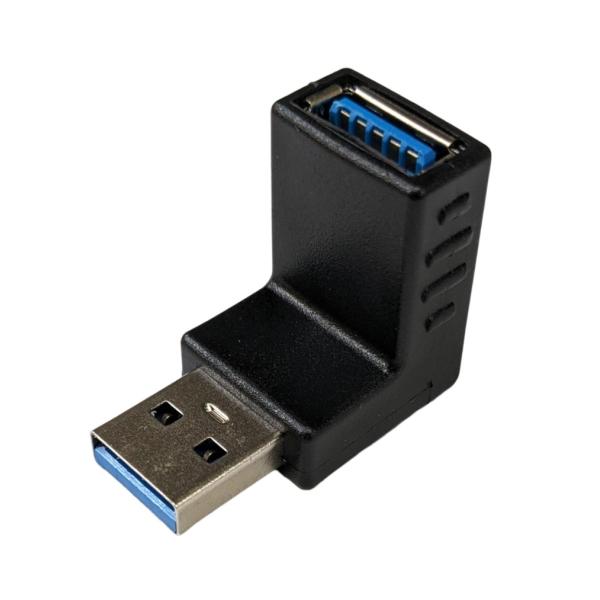 【並行輸入品】USB3.0 方向変換アダプター L型90度 上向き _