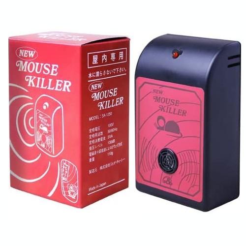 NEWマウスキラー ねずみ駆除機 超音波 ネズミ退治やネズミ捕りに _.