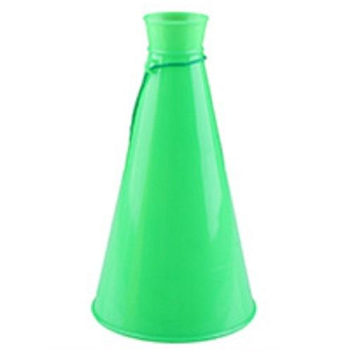 【並行輸入品】ミニサイズ メガホン 23cm グリーン 野球 スポーツ 運動会 応援 コンパクト メ...