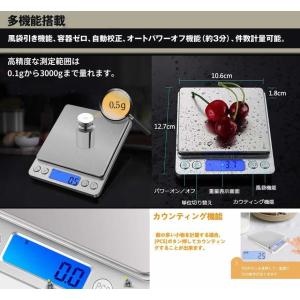 【並行輸入品】デジタルスケール 0.1g単位3...の詳細画像2