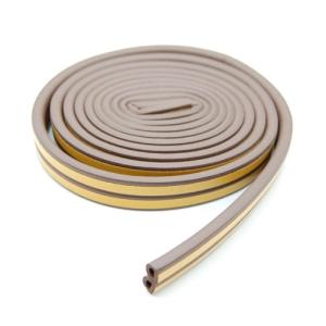 【並行輸入品】隙間テープ ブラウン 6m すきまテープ 防音 吸収 窓 ドア サッシ 虫 侵入防止 _