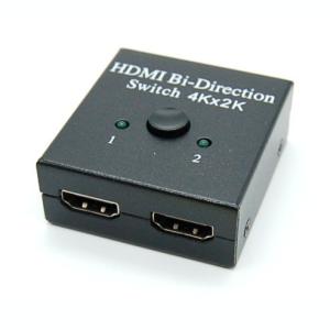 HDMI切替器 分配器 双方向セレクター 分配器 双方向 hdmiセレクター 4K 3D 1080P対応 2入力1出力 手動切替 _