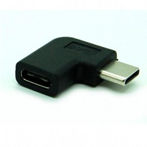 90度 USB Type-Cアダプタ 角度付き  L型 タイプC 変換アダプター _