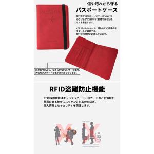 【並行輸入品】電波防止 パスポート ケース レ...の詳細画像1