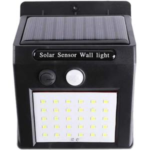 【並行輸入品】自動点灯 30LED 防水 LEDセンサーライト 人感センサー ソーラー充電 屋外 照明 防犯 _.