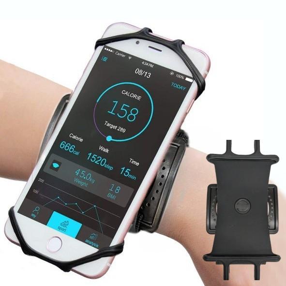 【並行輸入品】スマホ固定 アームバンド 180度回転 腕バンド 携帯 ランニング 腕ホルダー 4-6...