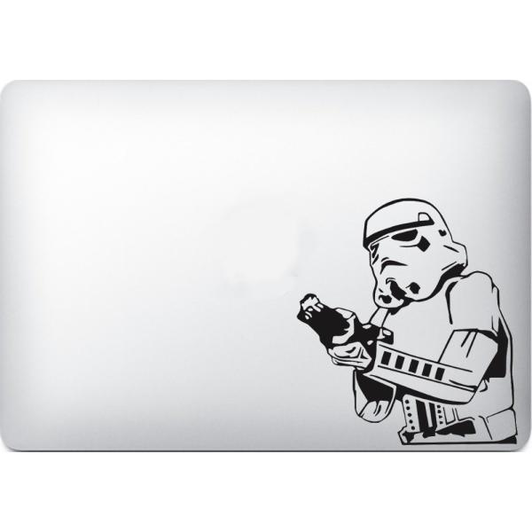 WOLFING アートステッカー スキンシール ストームトルーパー バトルスタイル ブラック 180...