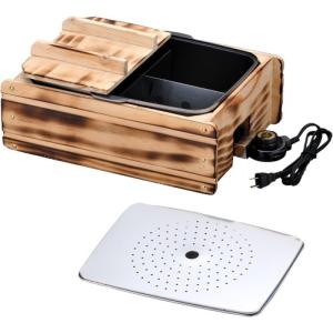 TKG 電気おでん鍋 6ツ切 EOD-37用部品 木蓋 2枚組 EOD37013 : Loop