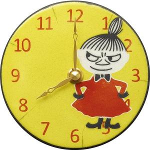 MOOMIN（ムーミン） リトルミイ 時計 壁掛け 掛け時計 シルエット