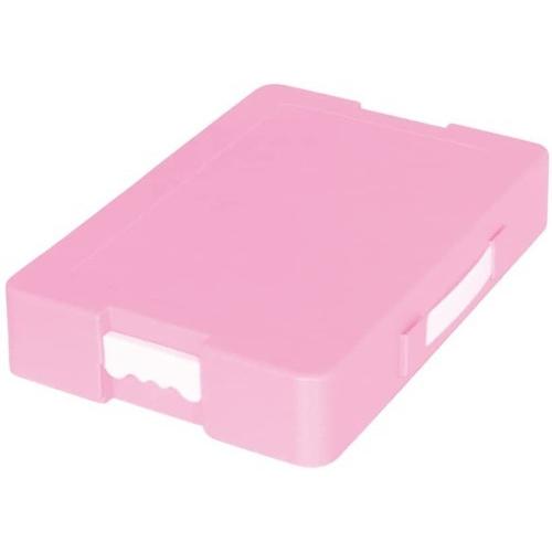 デビカ つながるパッチン! おどうぐばこ(手さげ付き) ピンク 道具箱 小物入れ 041441 __