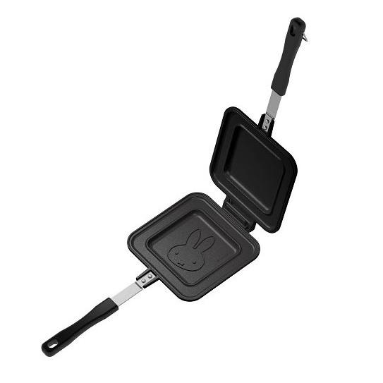 富士ホーロー(Fuji Horo) 直火専用 こびりつかない ホットサンドメーカー 軽量 ミッフィー...