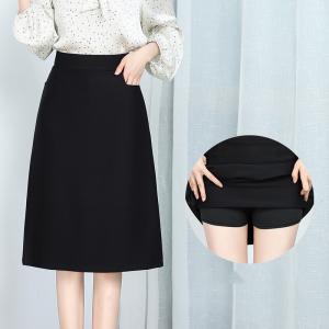 事務服 スカート レディース 洗える キュロッ...の詳細画像2