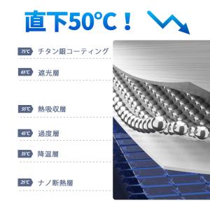 サンシェード 車 傘型 車用 傘 フロント 遮...の詳細画像4
