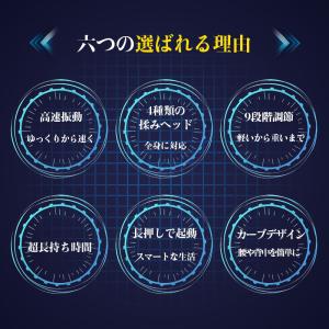 マッサージガン 軽量 筋膜リリースガン 背中 ...の詳細画像2